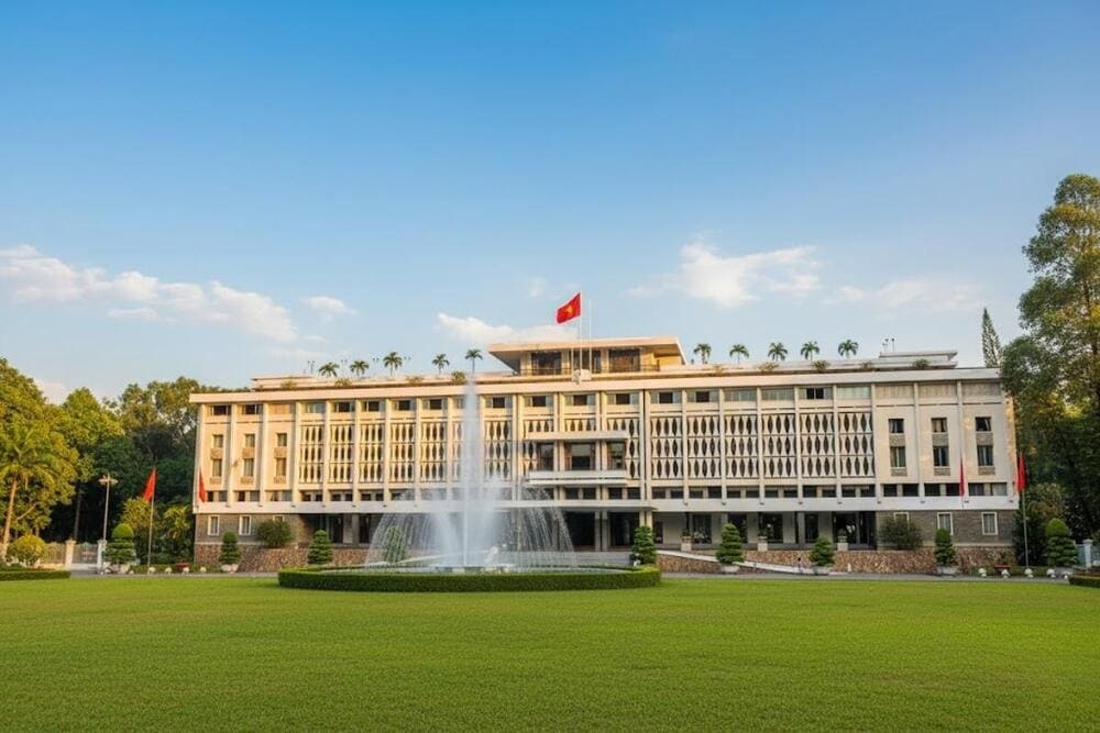 Dinh Độc Lập tái hiện sống động những trang sử của dân tộc.